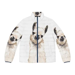 Adorable Llama Puffer Jacket - Warm and Cozy Winter Coat