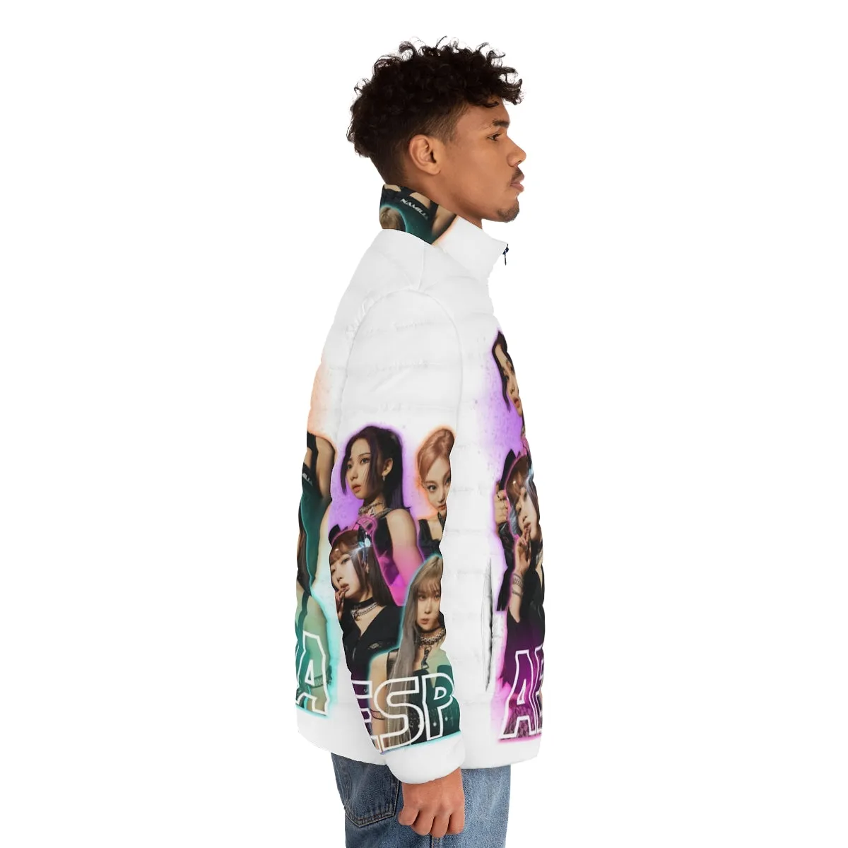 Aespa Members Puffer Jacket - Stylish Winter Wear for K-Pop Fans