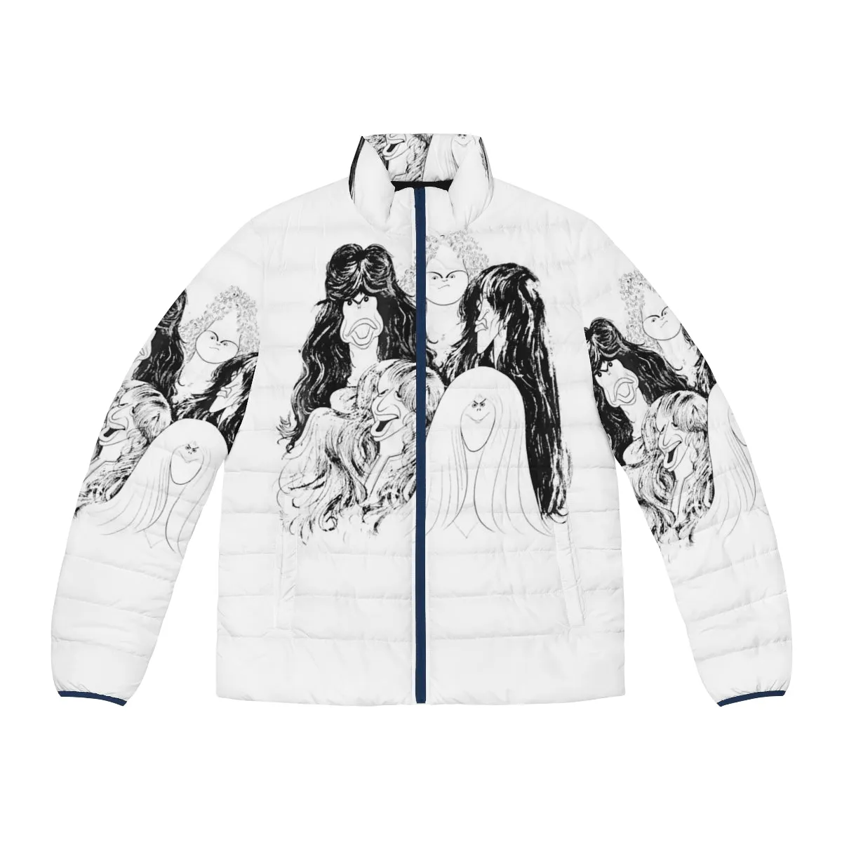 Aespa Members Puffer Jacket - Stylish Winter Wear for K-Pop Fans