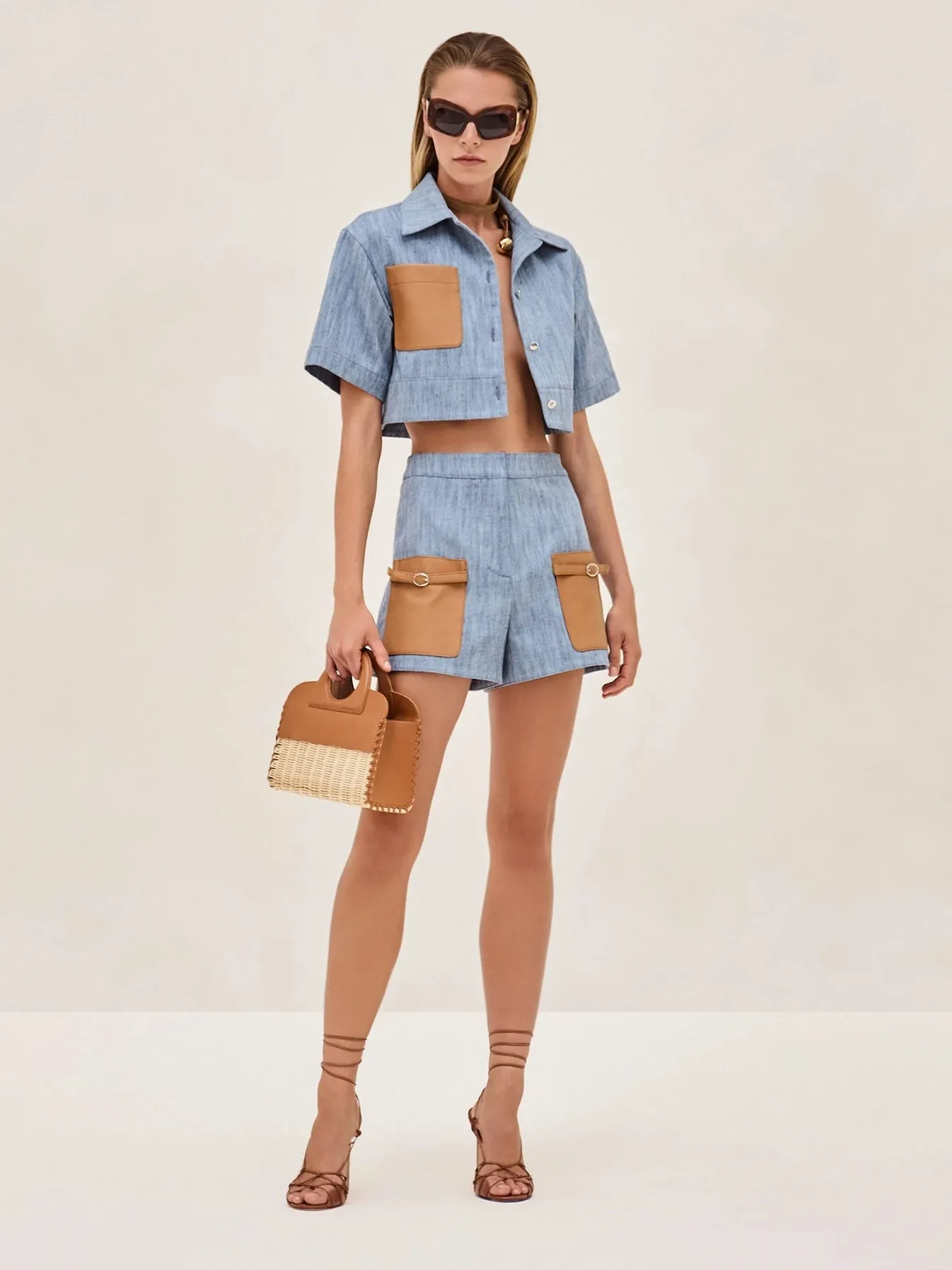 Al0063 McCoy Short - Stone Blue