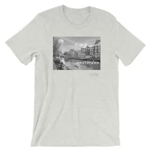 'Amsterdam, the Netherlands' unisex short-sleeved shirt (20 colors)