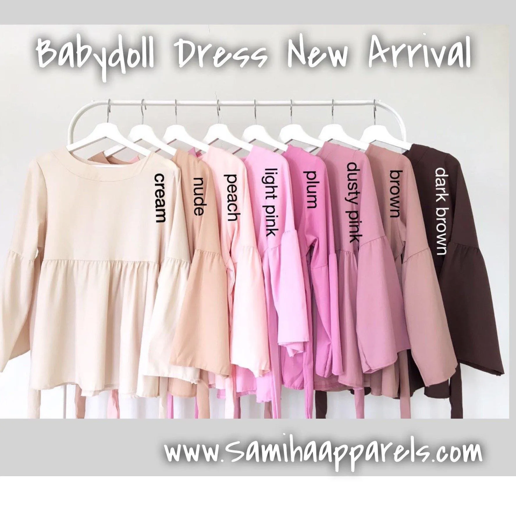 Babydoll Basic Rose