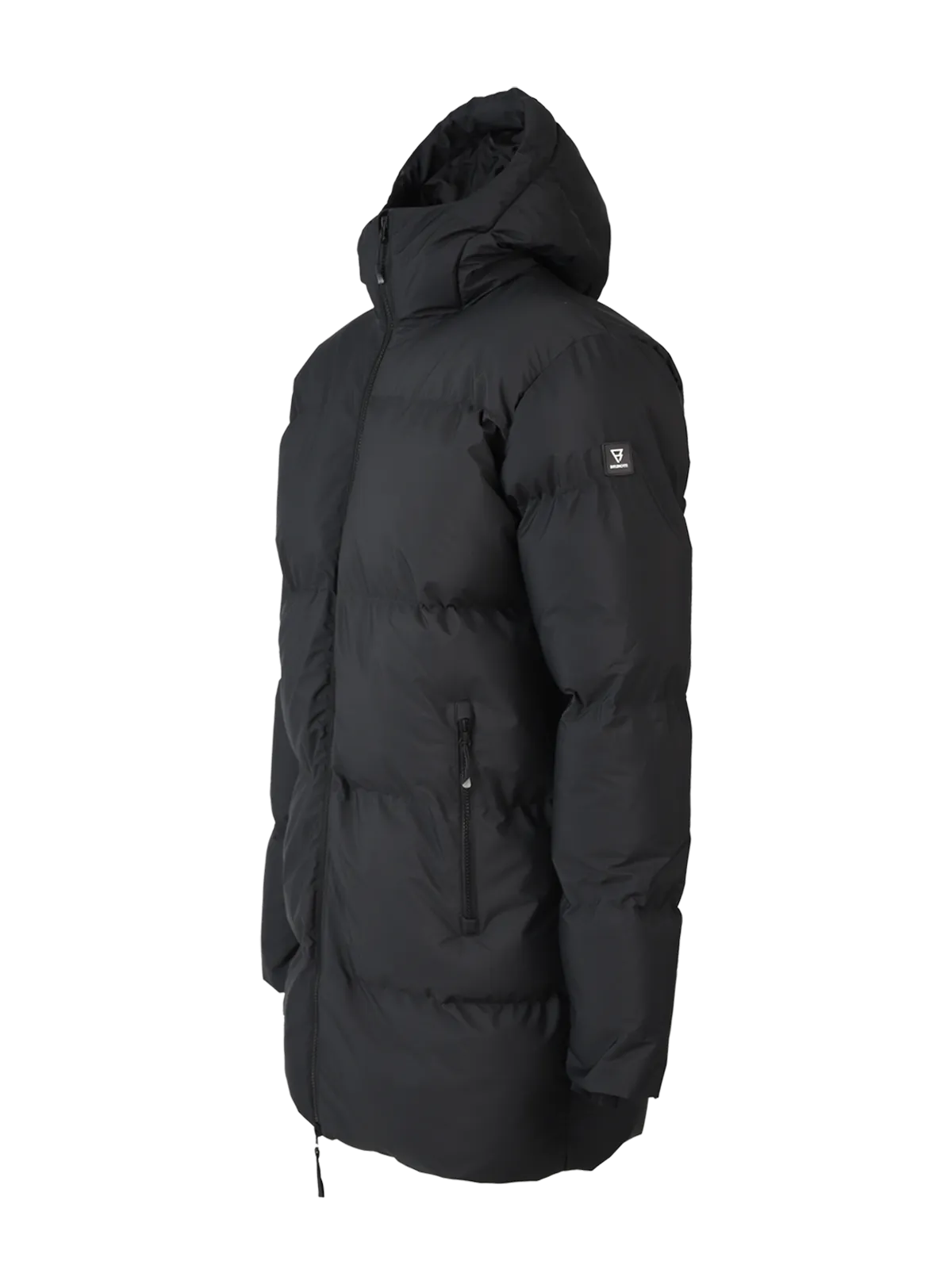 Bigmain Men Long Puffer Jacket | Black