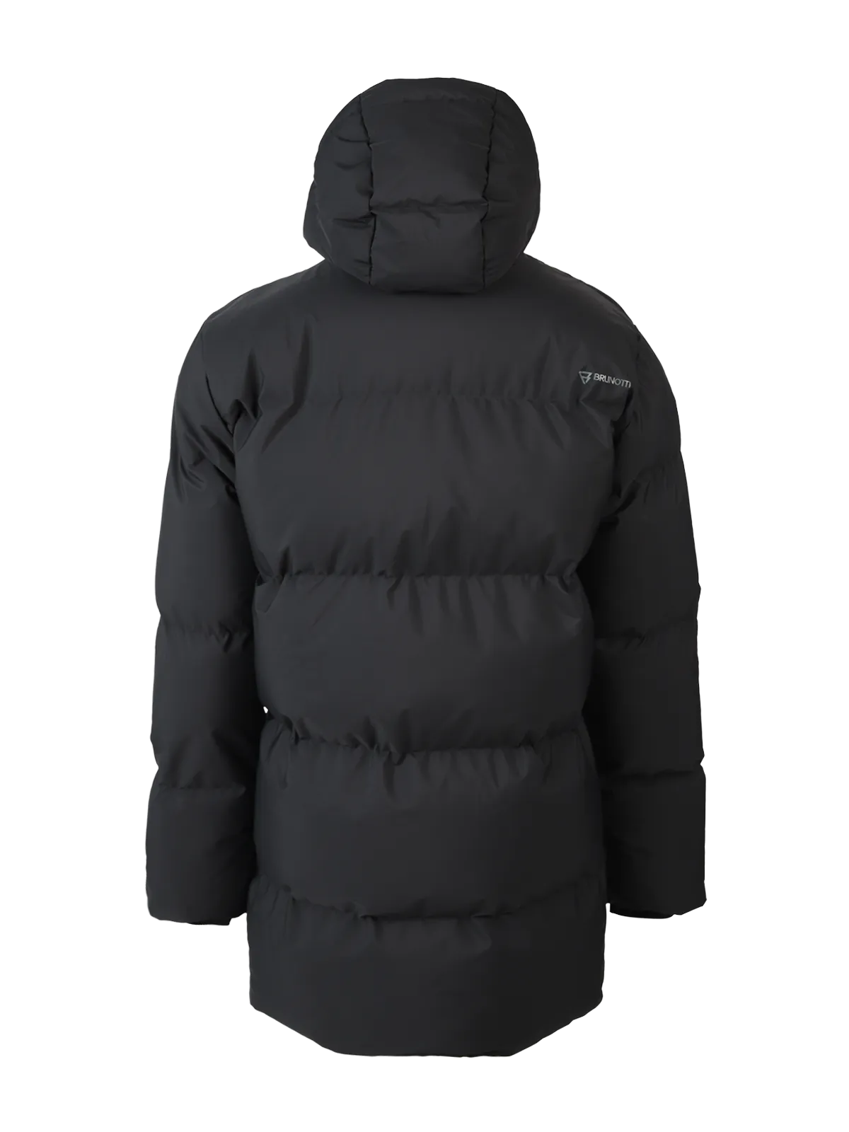 Bigmain Men Long Puffer Jacket | Black