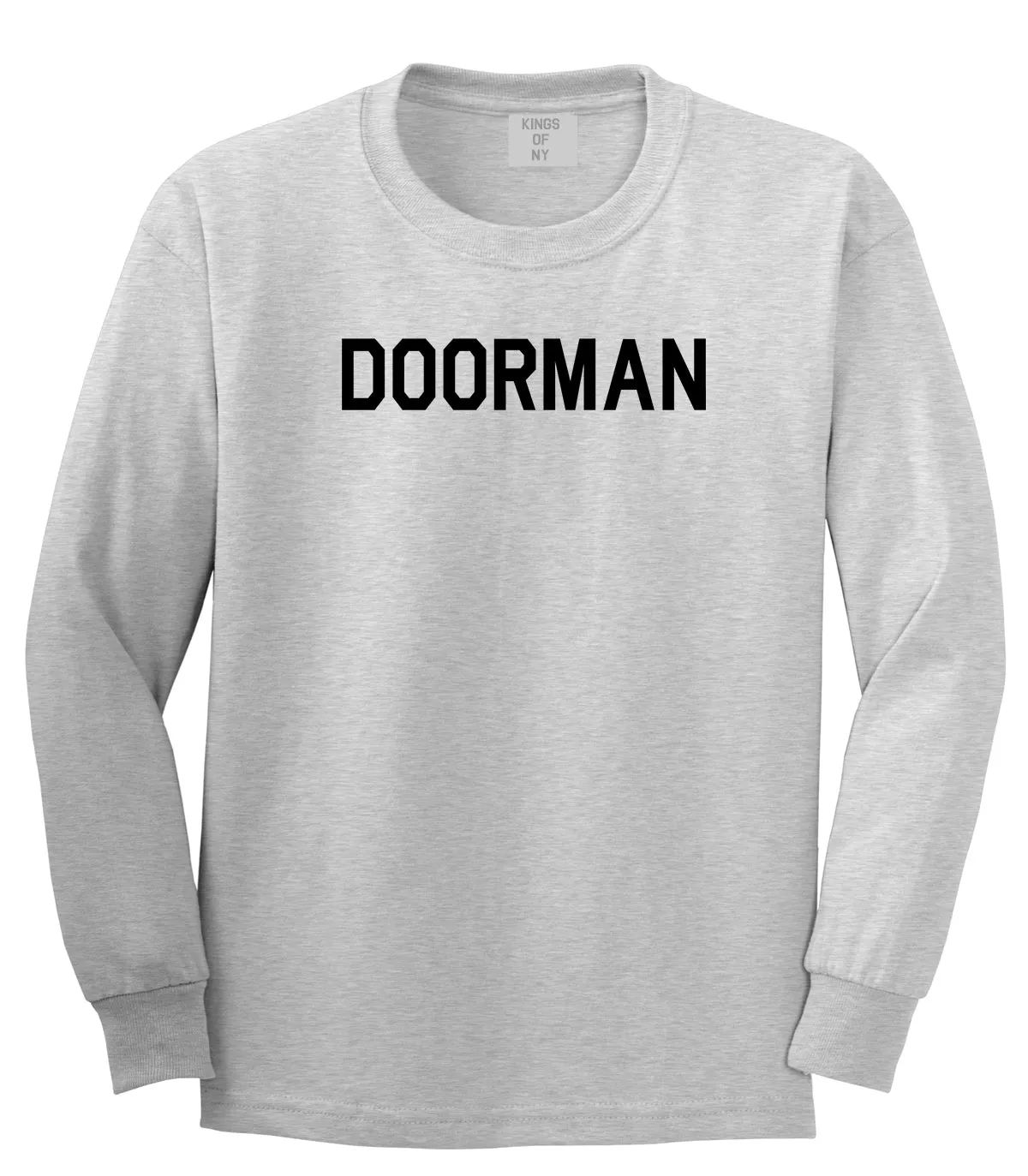 Doorman Mens Long Sleeve T-Shirt