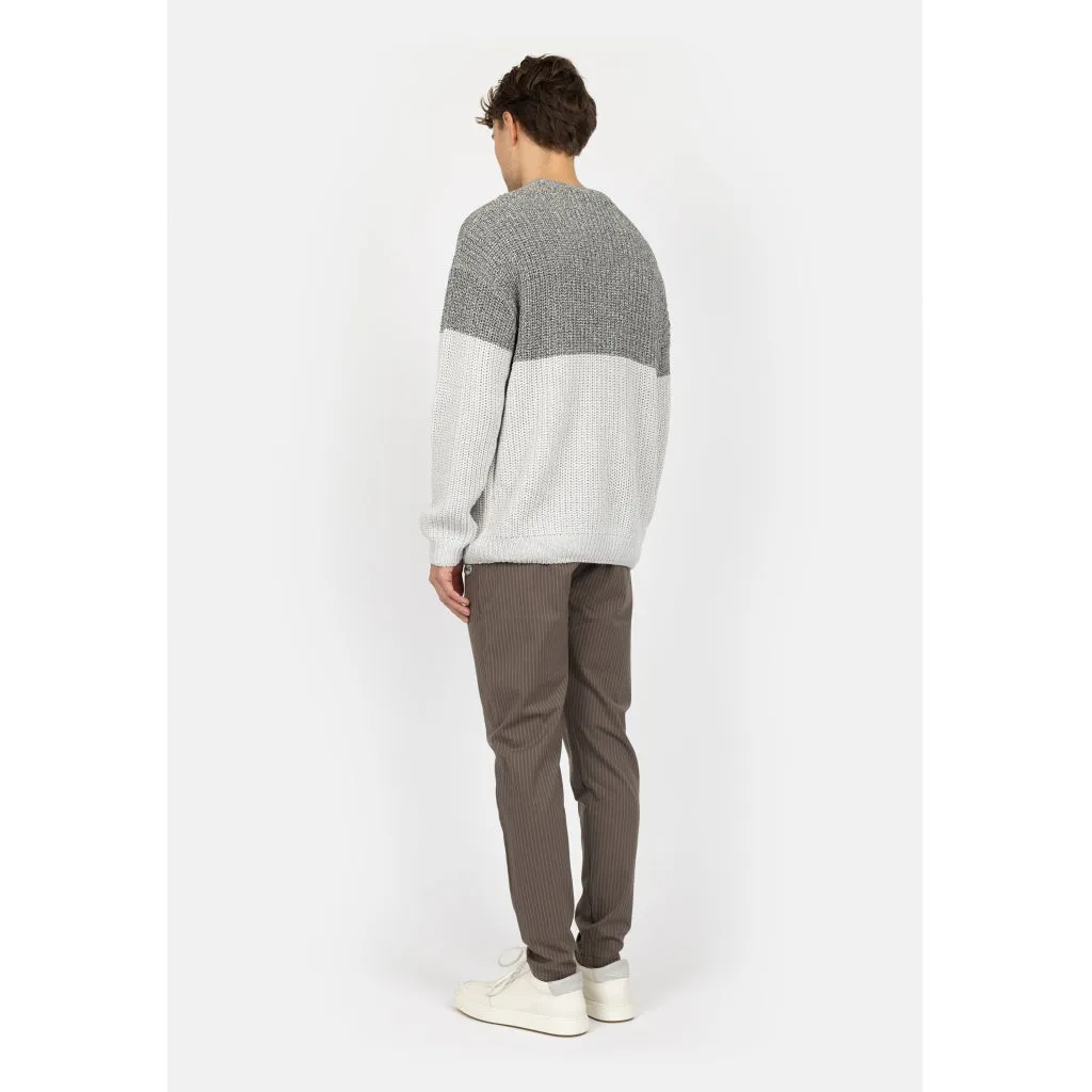 DPKnitted Colorblock Sweatshirt