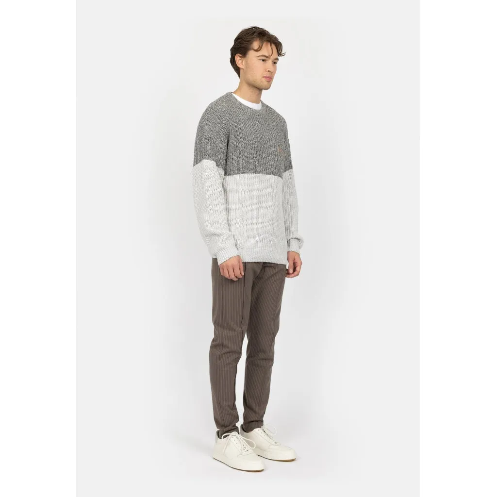 DPKnitted Colorblock Sweatshirt