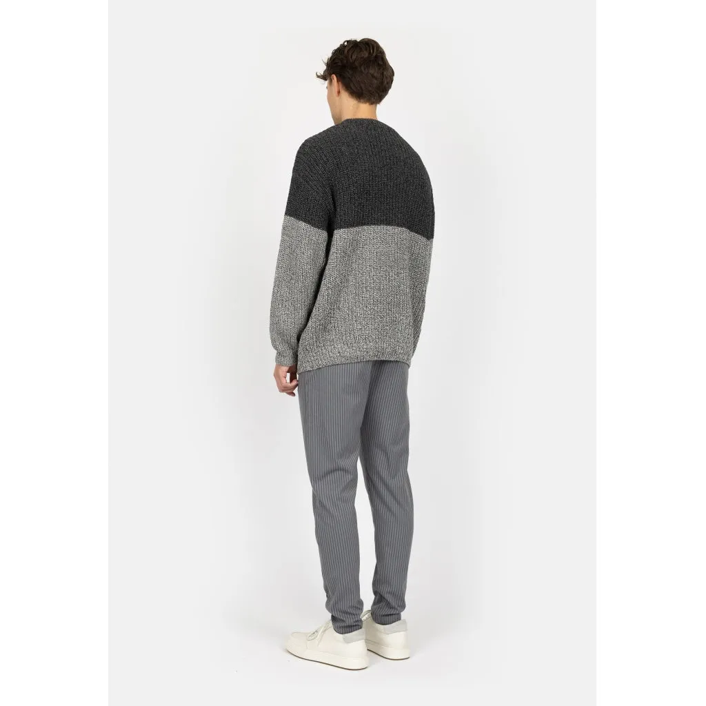 DPKnitted Colorblock Sweatshirt
