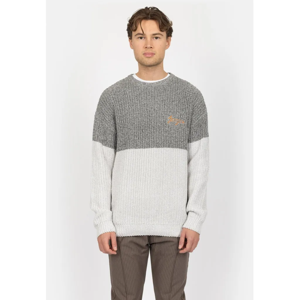 DPKnitted Colorblock Sweatshirt