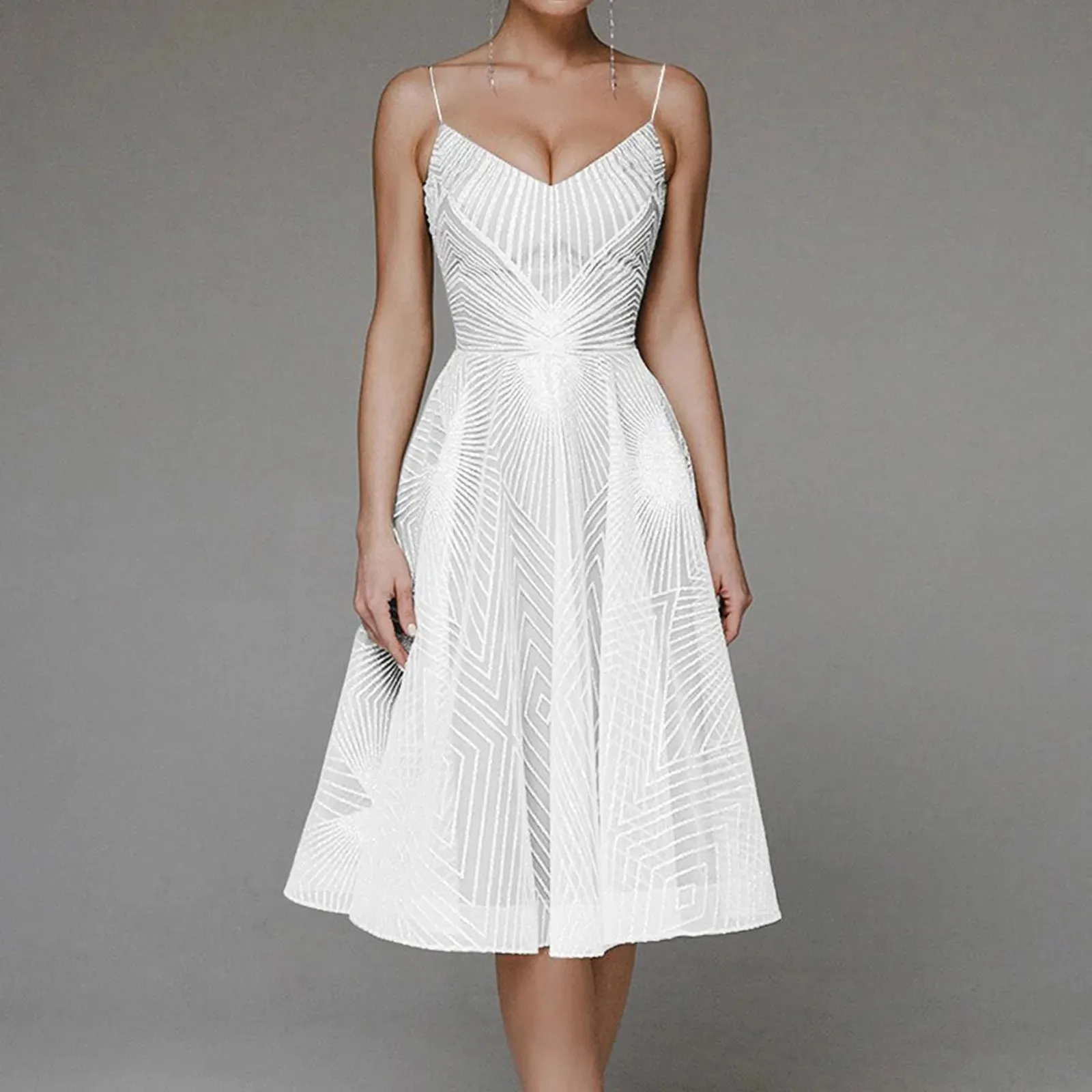 DressBetty - 2024 Elegant Luxury Sexy Long Formal Party Midi Dress