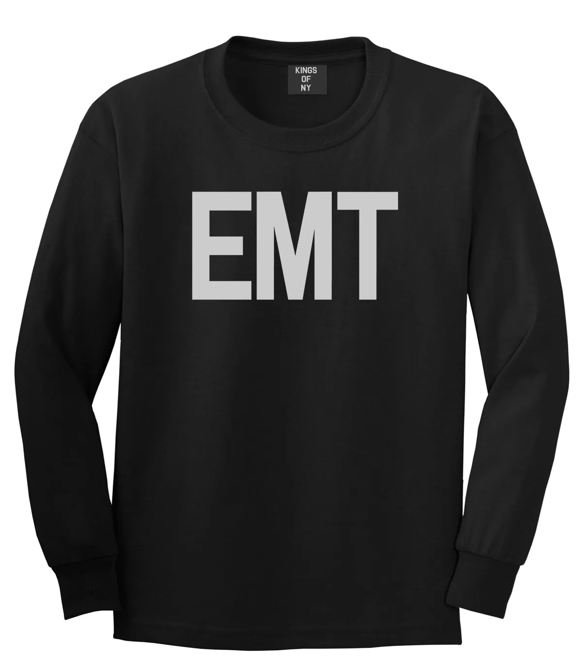 EMT Emergency Badge Mens Long Sleeve T-Shirt