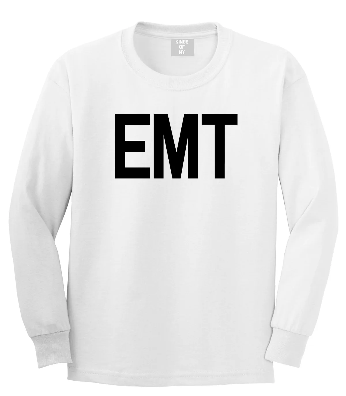 EMT Emergency Badge Mens Long Sleeve T-Shirt
