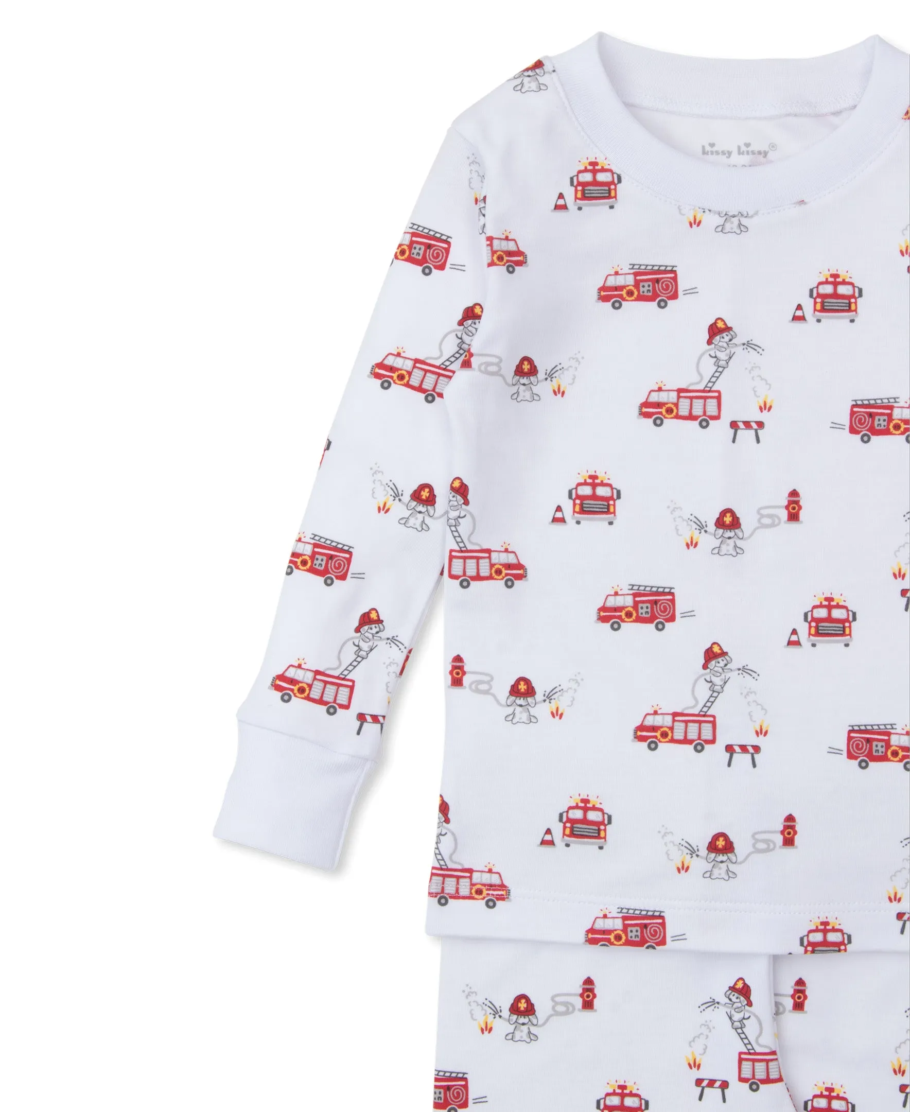 Firetruck Fun L/S Toddler Pajama Set