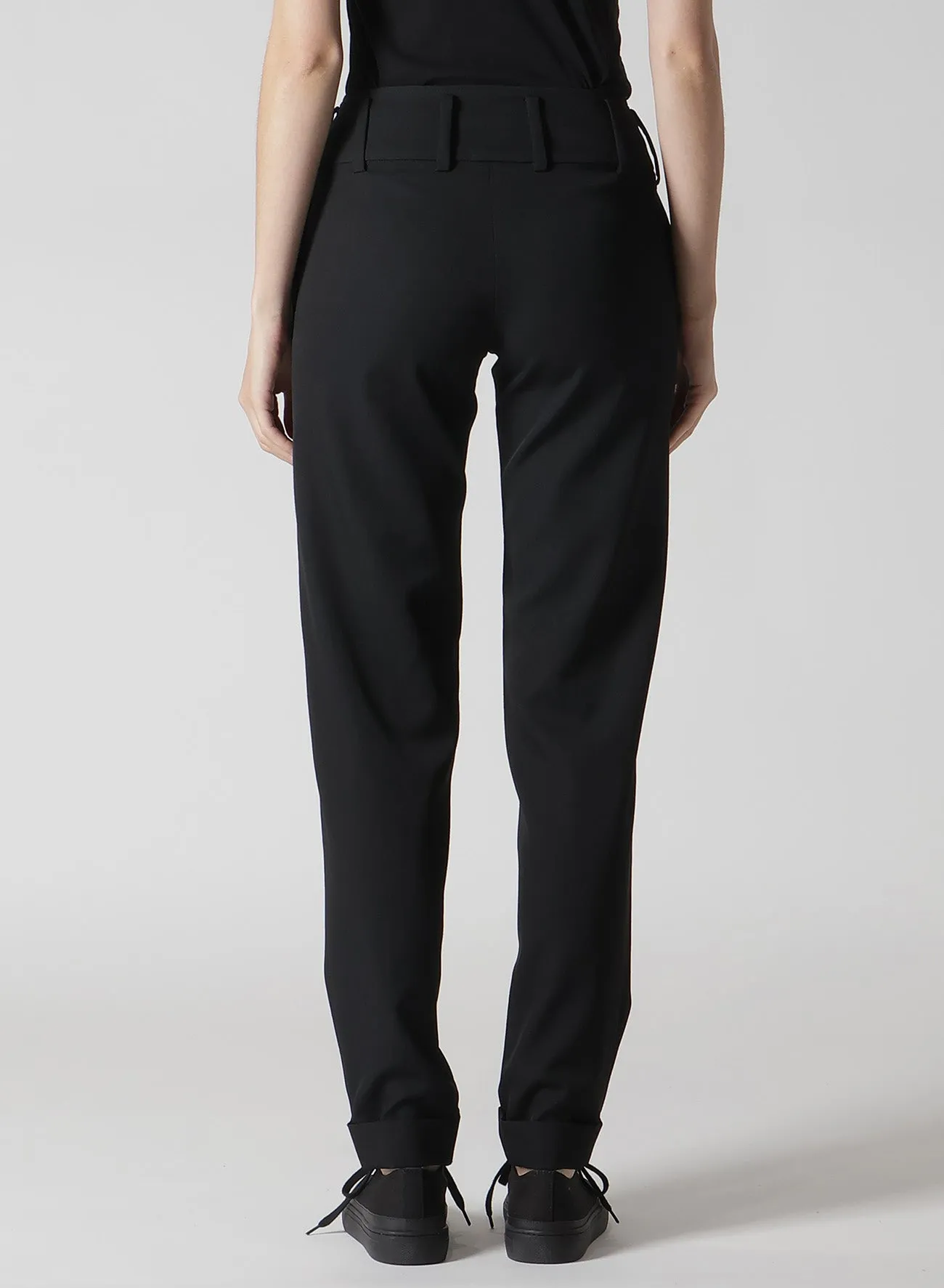 GABARDINE BASIC PANTS