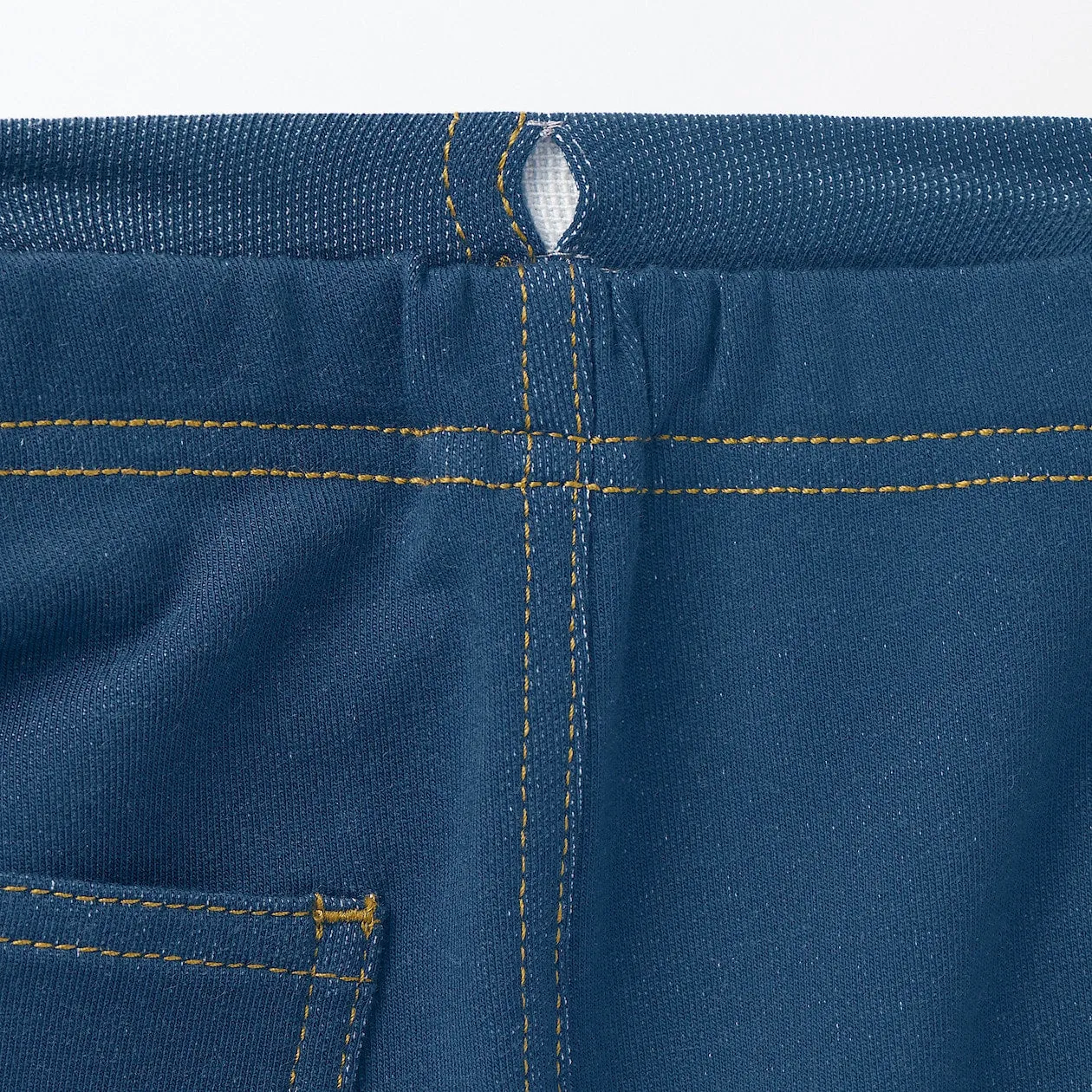 High Waisted Denim-Like Leggings (1-4Y)