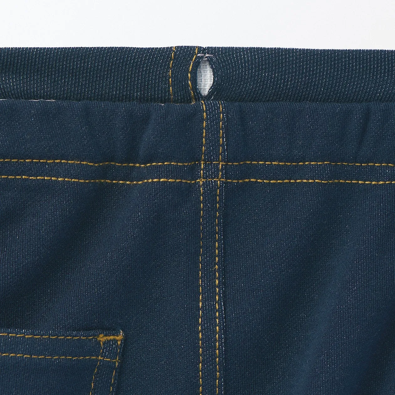 High Waisted Denim-Like Leggings (1-4Y)