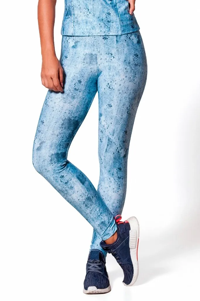 High Waisted Jeans Legging