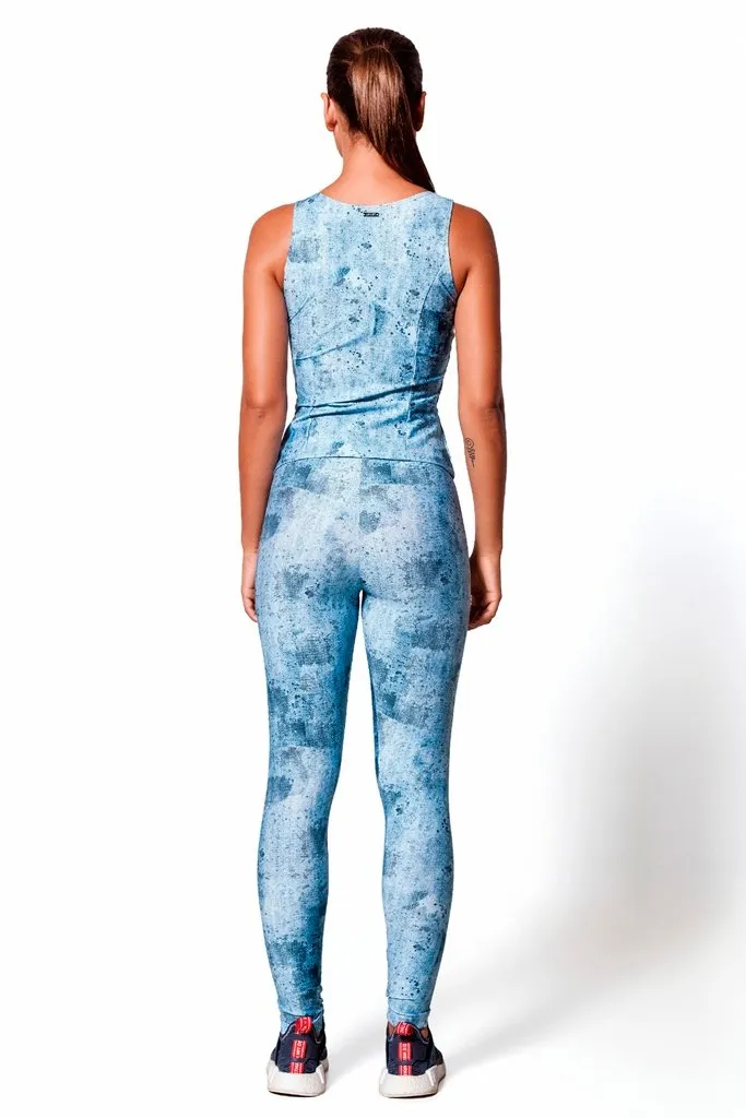High Waisted Jeans Legging