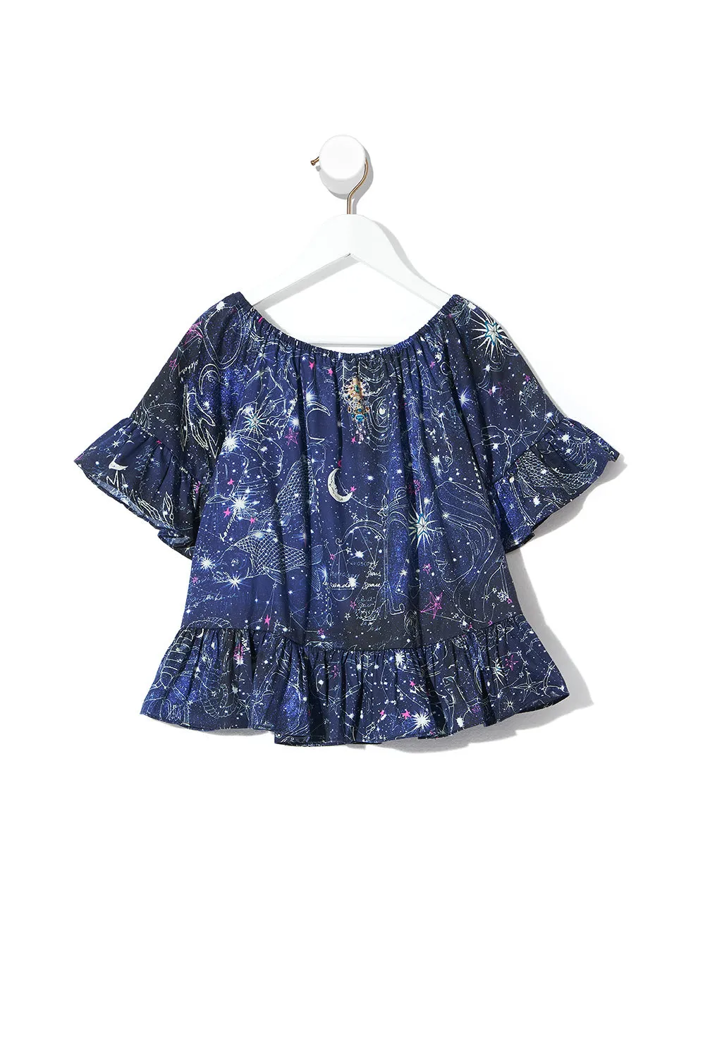 INFANTS A-LINE FRILL DRESS STARGAZERS DEUGHTER