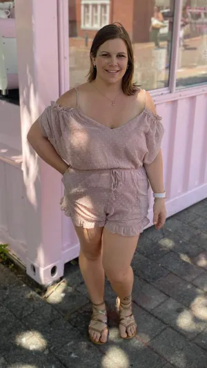 Layla Playsuit - Blush