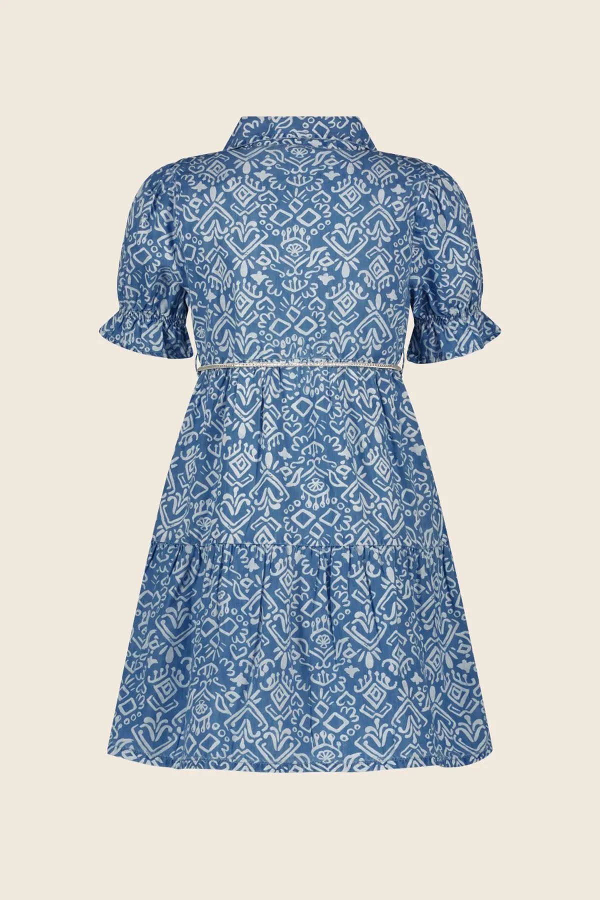 LikeFLO Dress Thea Denim Ikat