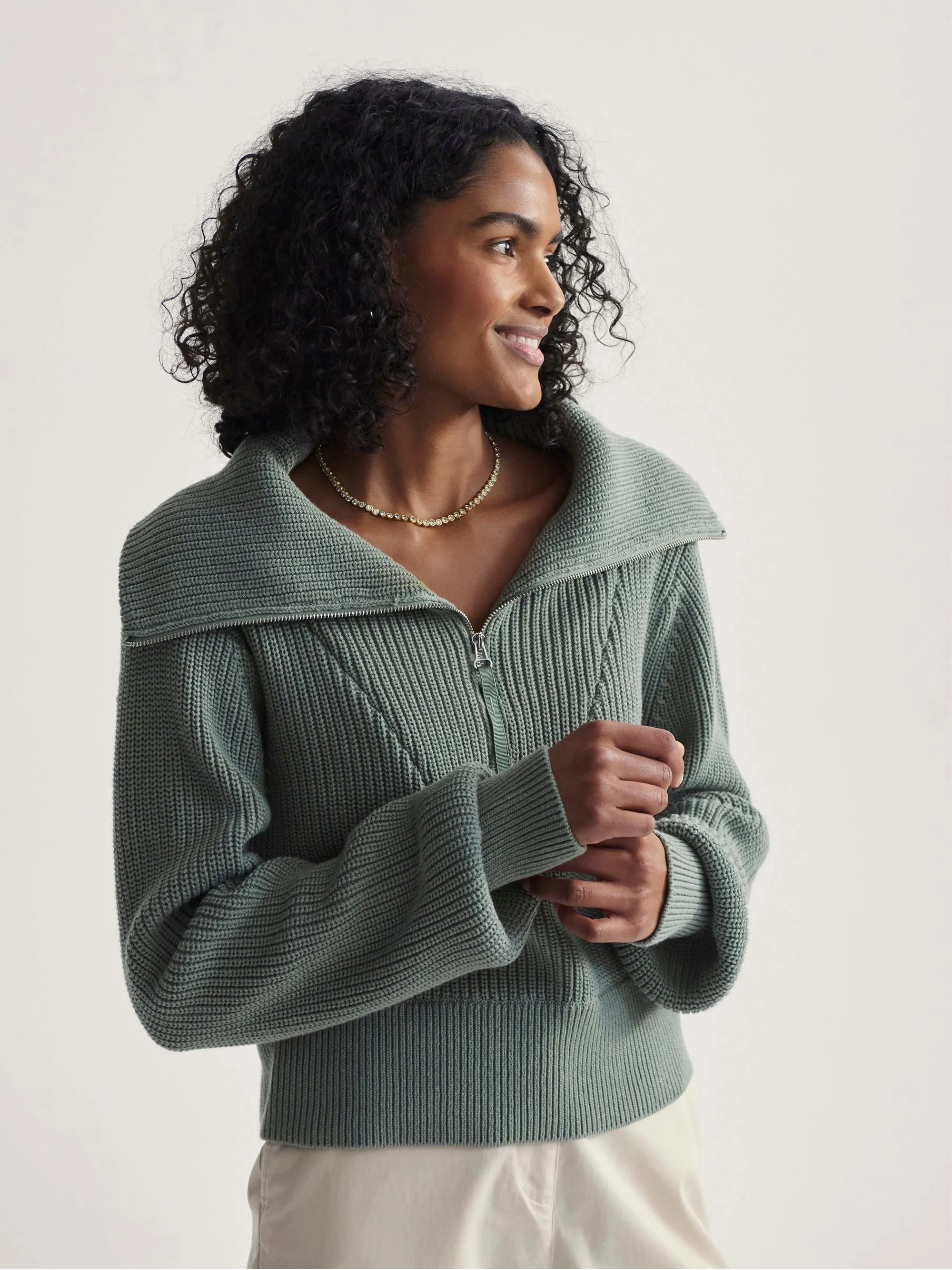 Lily Pad Mentone Half-Zip Pullover