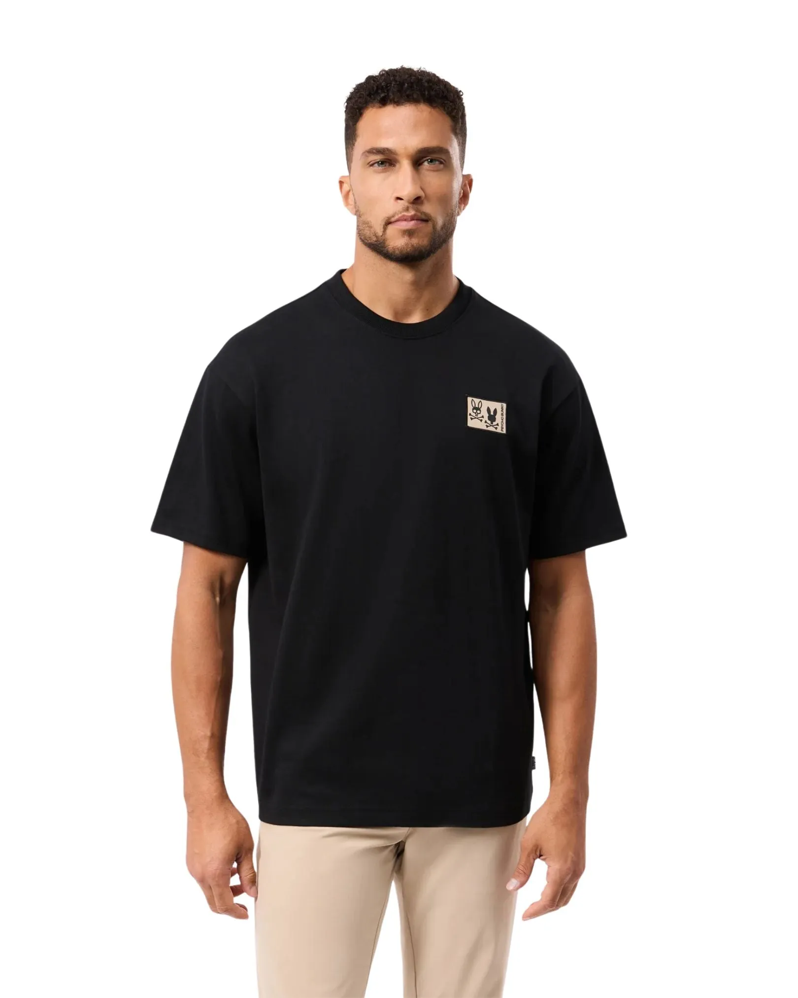 Monroe Heavy Weight Relaxed Fit Tee - Black