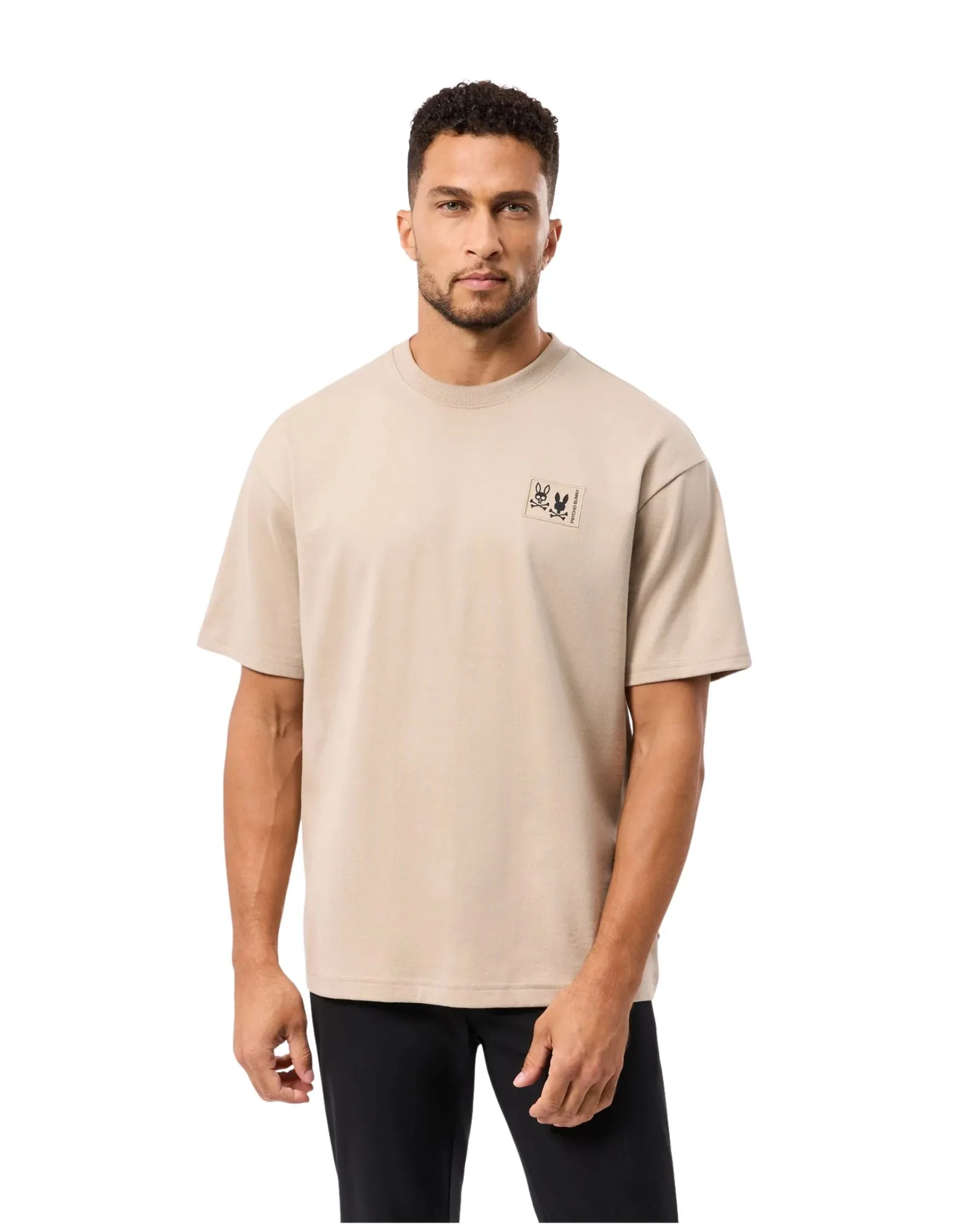 Monroe Heavy Weight Relaxed Fit Tee - Stone