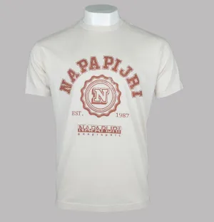 Napapijri Quito T-Shirt Whitecap Grey