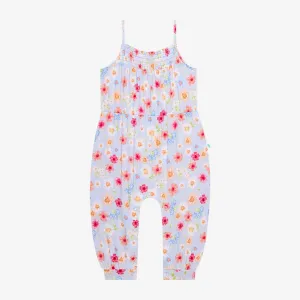 Posh Peanut Smocked Spaghetti Jumpsuit - Carissa