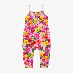 Posh Peanut Smocked Spaghetti Jumpsuit - Malana