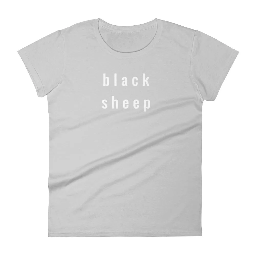 "black sheep" women's short-sleeved t-shirt (17 colors)