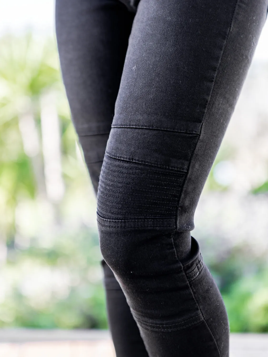 Ruby Pull On Jeans - Black