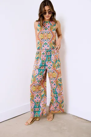 SALE - Cecilia Linen Blend Wide Leg Pants