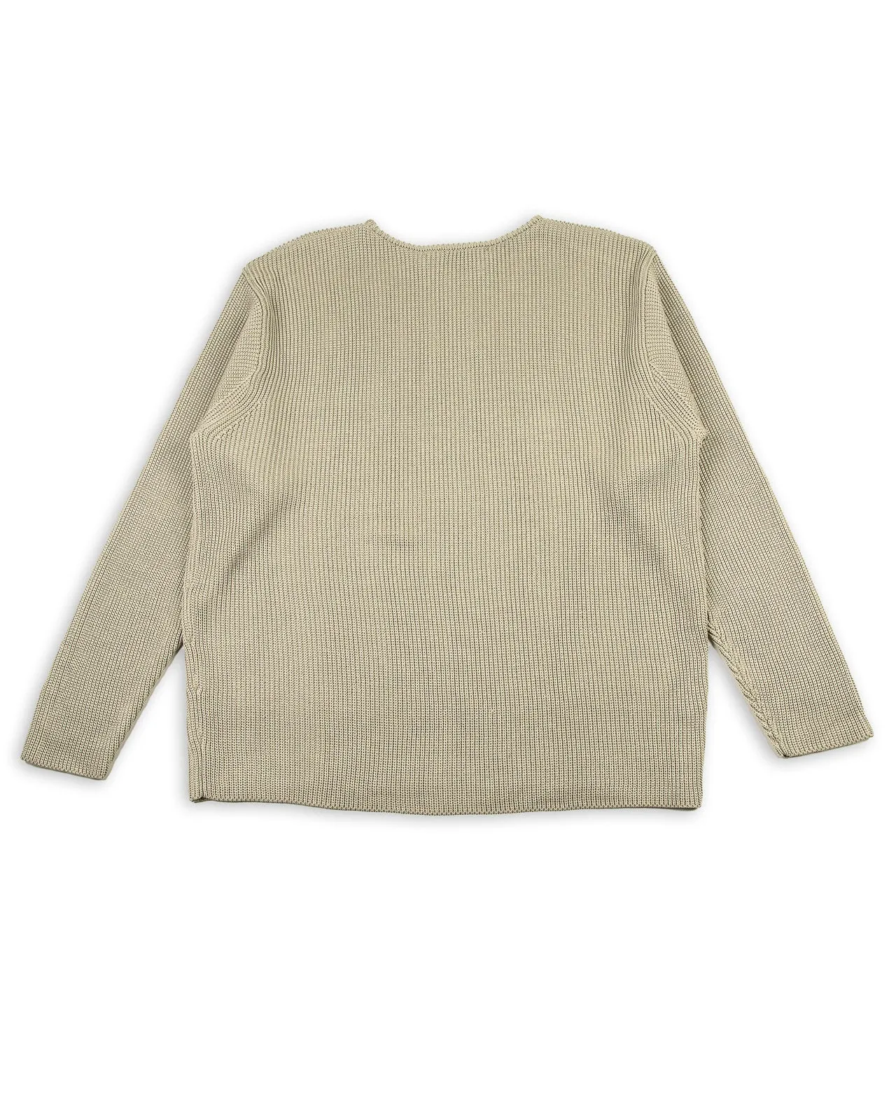 Silk Hand Knitting Heavyweight Rib Pullover - Willow 8