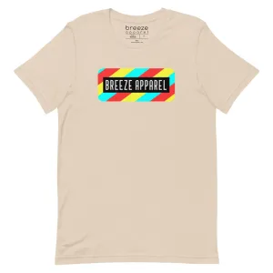 'Stripe Logo' unisex short-sleeved shirt