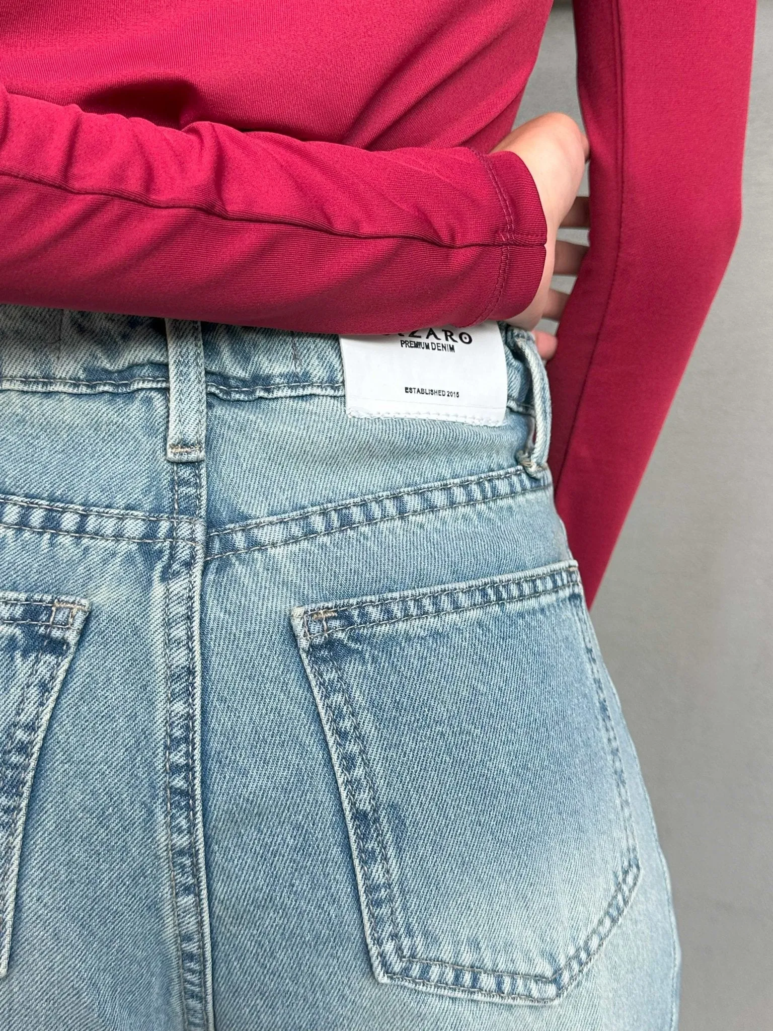 Super Baggy Jeans - Sandstone Light vintage Blue