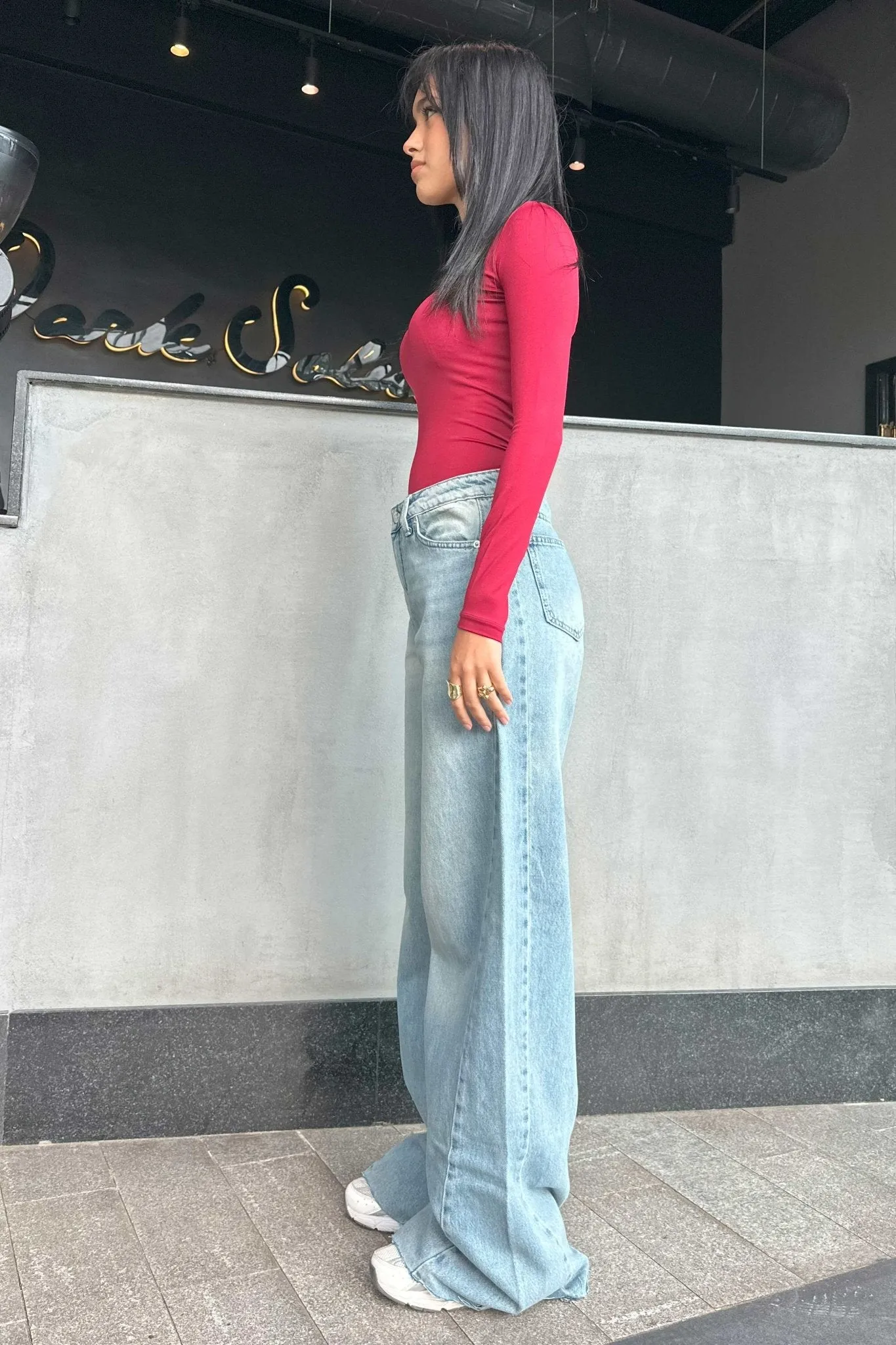Super Baggy Jeans - Sandstone Light vintage Blue