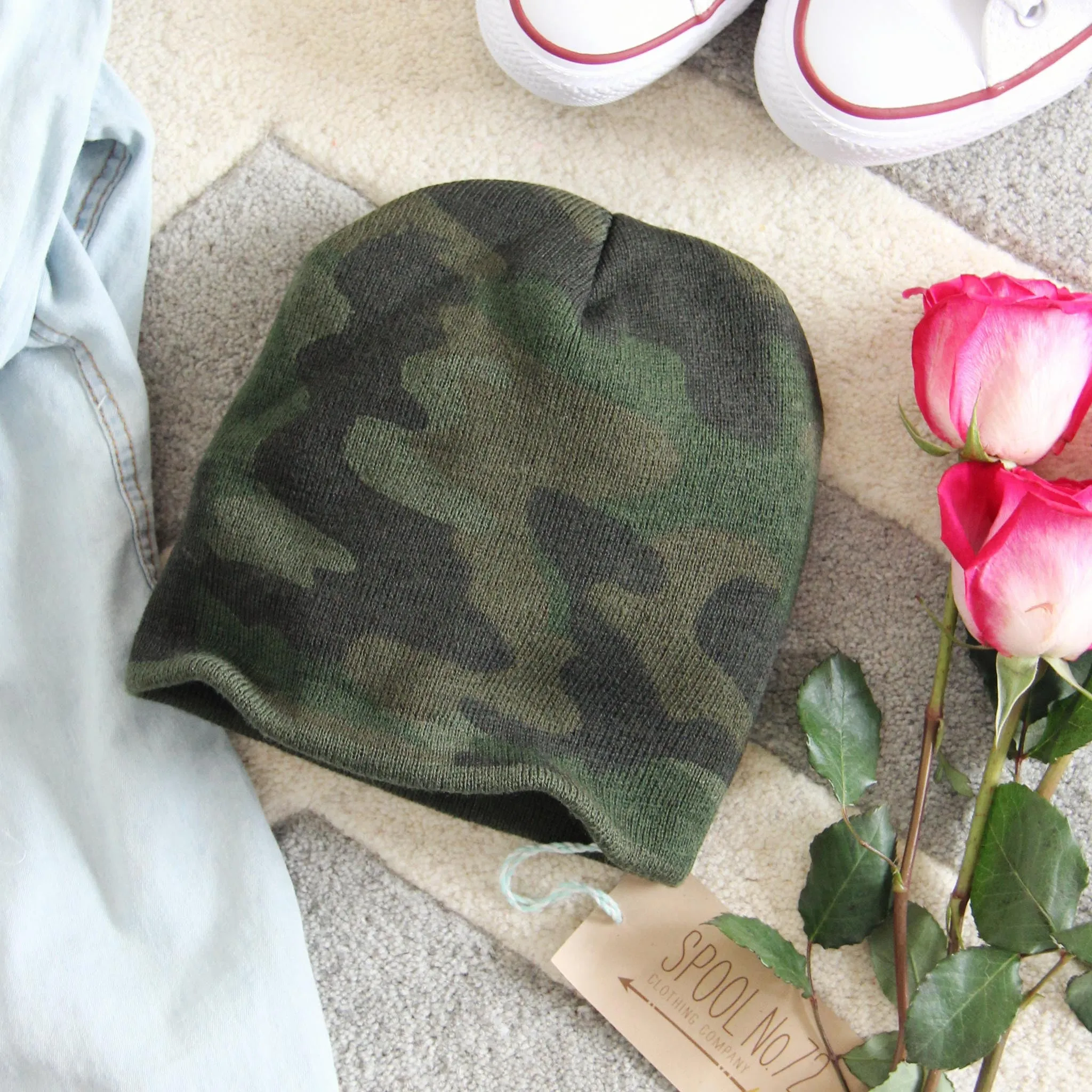 The Cozy Camo Beanie