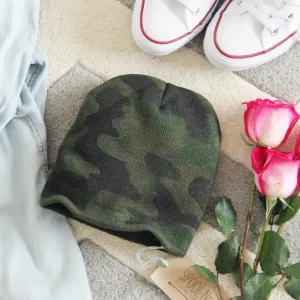 The Cozy Camo Beanie
