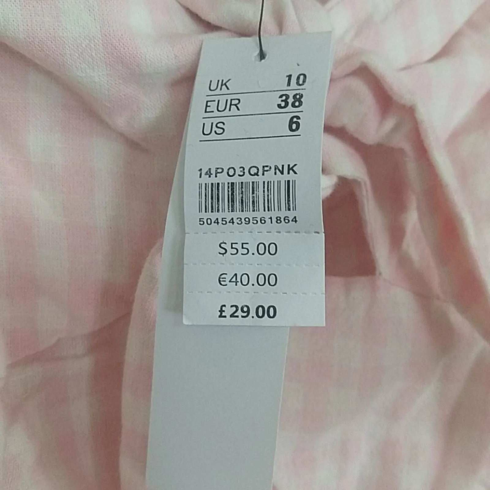 Topshop Gingham Bardot Off Shoulder Romper