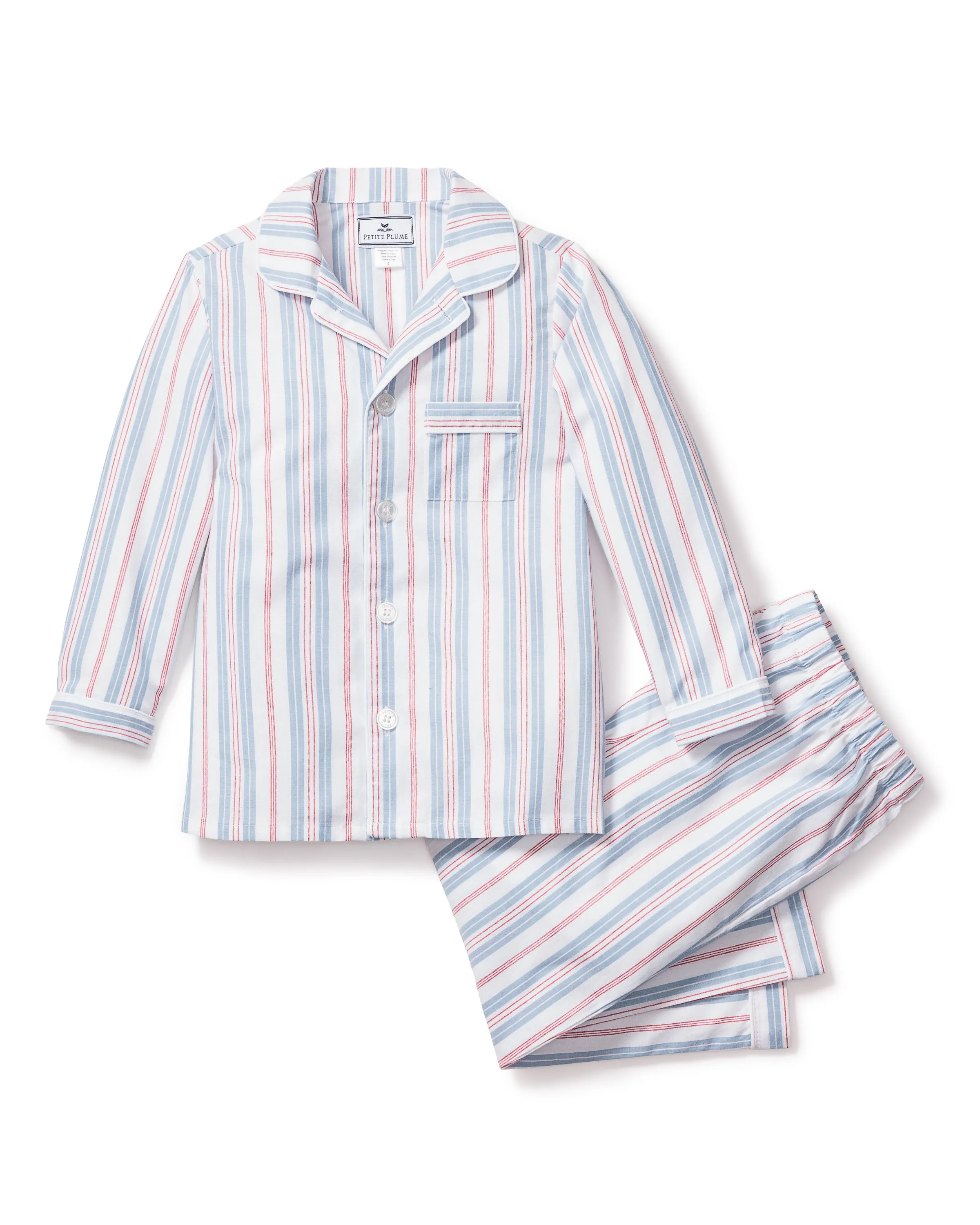 Vintage French Stripes Pajama Set