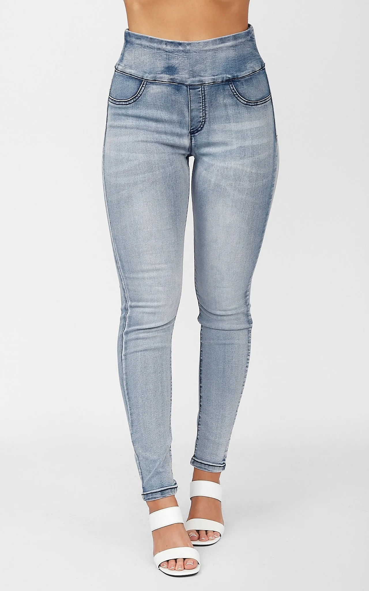 Vivian Jeggings - Vintage Blue