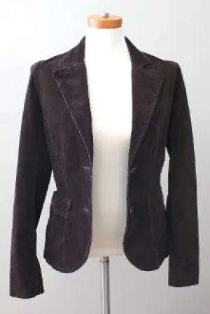 Warm Autumn Brown Suede Jacket