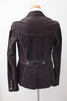 Warm Autumn Brown Suede Jacket