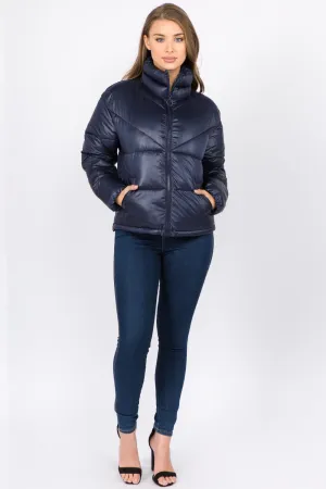 Warm Nylon Puffer Jacket