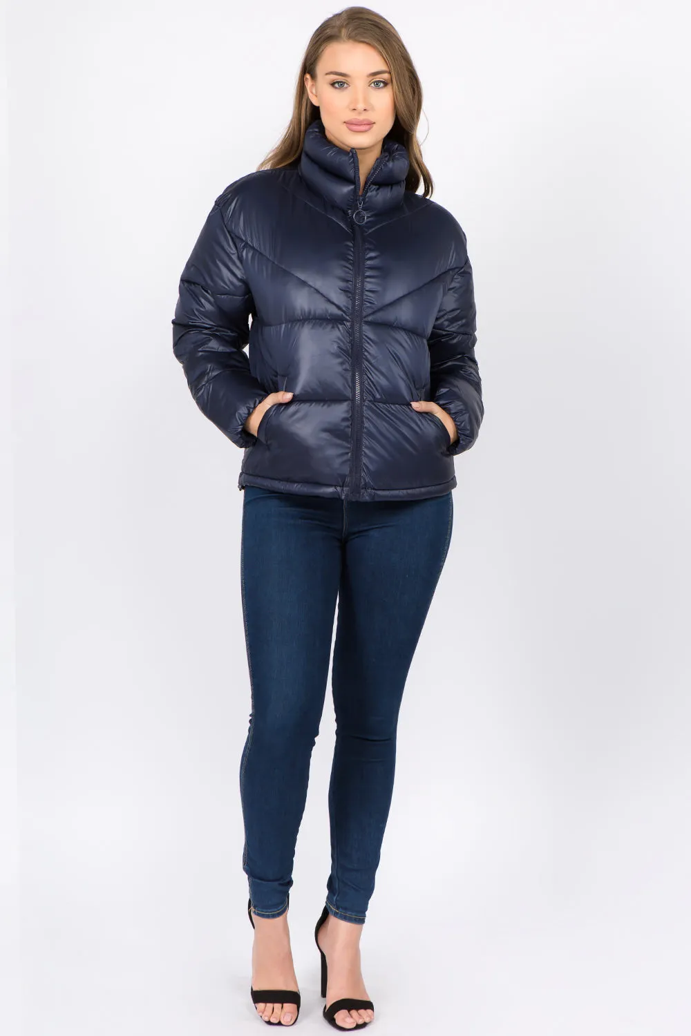 Warm Nylon Puffer Jacket