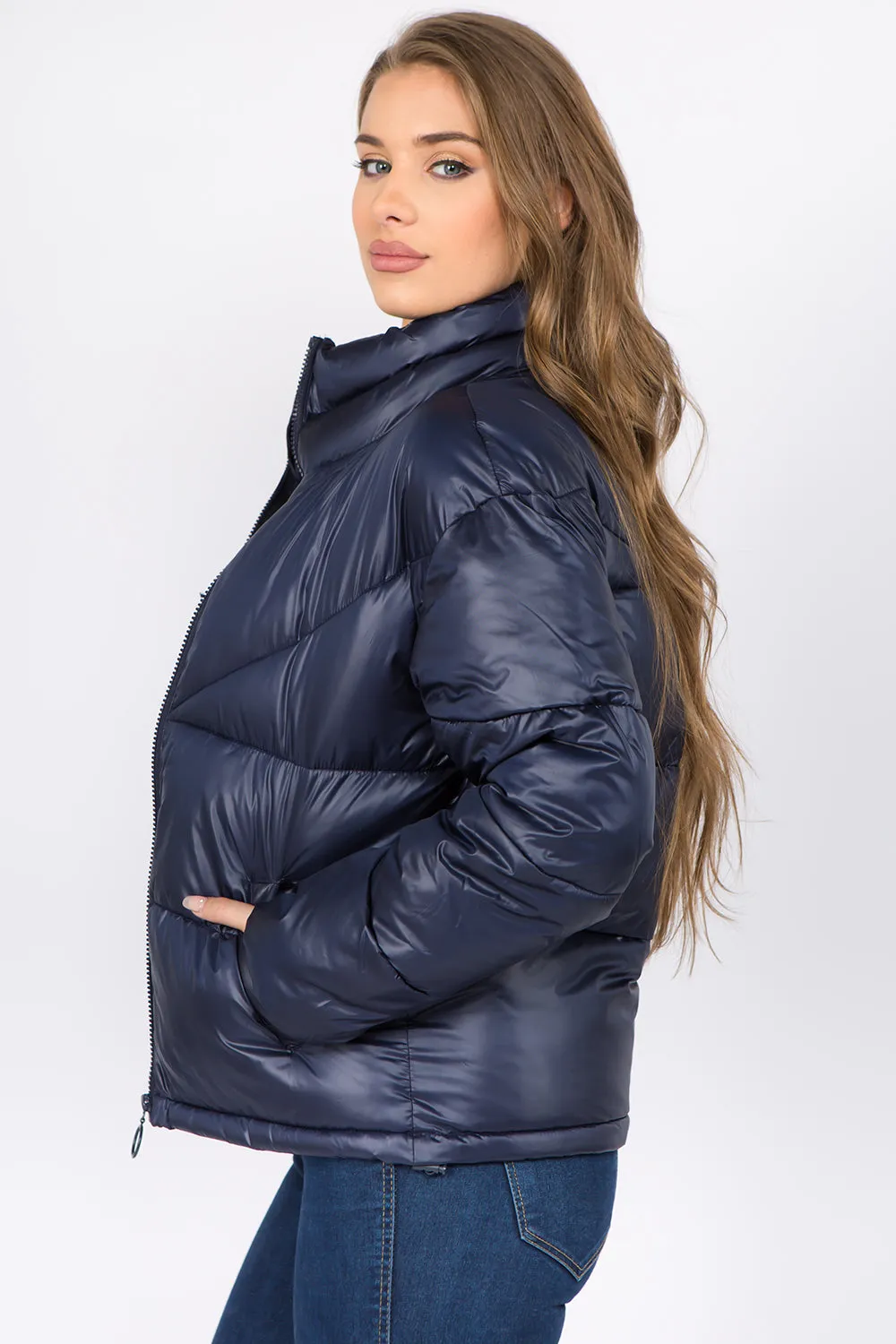 Warm Nylon Puffer Jacket