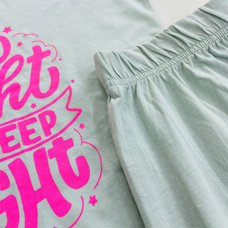 Women 2 Pcs Short Pajama Set